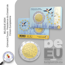 Charger l&#39;image dans la galerie, Coincard 2 euro BELGIQUE 2024 - Présidence du Conseil de l&#39;Union Européenne
