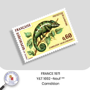 1971 - Y&T 1692 - Caméléon - Neuf **