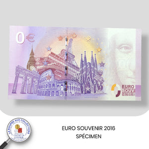 SPECIMEN - EURO SOUVENIR 2016