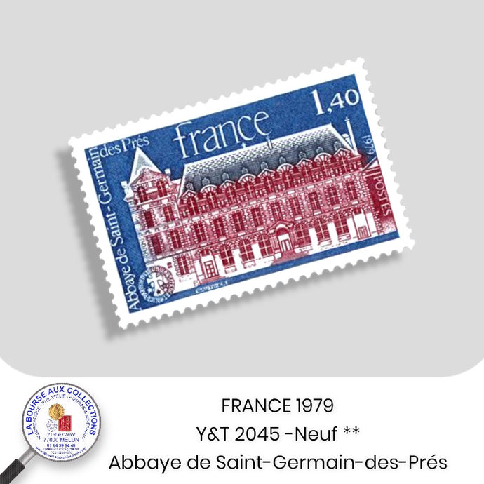 1979 - Y&T 2045 - Abbaye de Saint-Germain-des-Prés - Neuf **