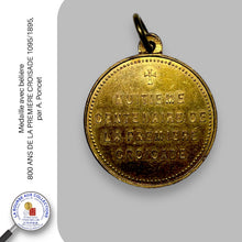 Charger l&#39;image dans la galerie, Médaille avec bélière - 800 ANS DE LA PREMIÈRE CROISADE 1095/1895, par A. Poncet
