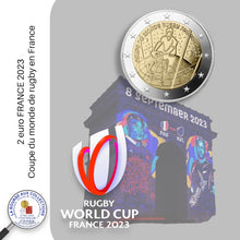 Charger l&#39;image dans la galerie, 2 euro FRANCE 2023 - Coupe du monde de rugby en France
