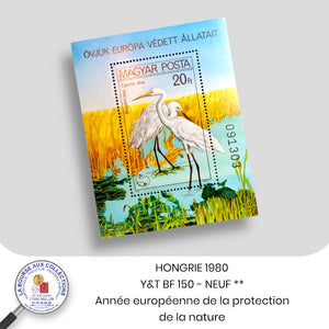 HONGRIE 1980 - Y&T BF 150 - Année européenne de la protection de la nature - Neufs **