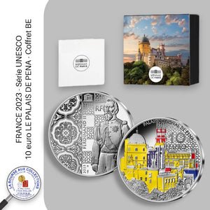 10 euro FRANCE 2023 - Série UNESCO - LE PALAIS DE PENA - Coffret BE