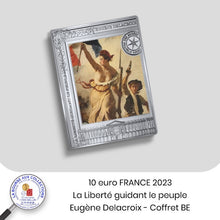 Charger l&#39;image dans la galerie, 10 euro FRANCE 2023 - Série Chefs-d’œuvre des musées  - La Liberté guidant le peuple, Eugène Delacroix - Coffret BE
