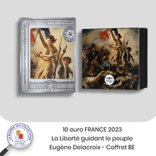 Charger l&#39;image dans la galerie, 10 euro FRANCE 2023 - Série Chefs-d’œuvre des musées  - La Liberté guidant le peuple, Eugène Delacroix - Coffret BE
