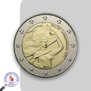 2 euro MALTE 2014 - 50 ans de l'indépendance de Malte