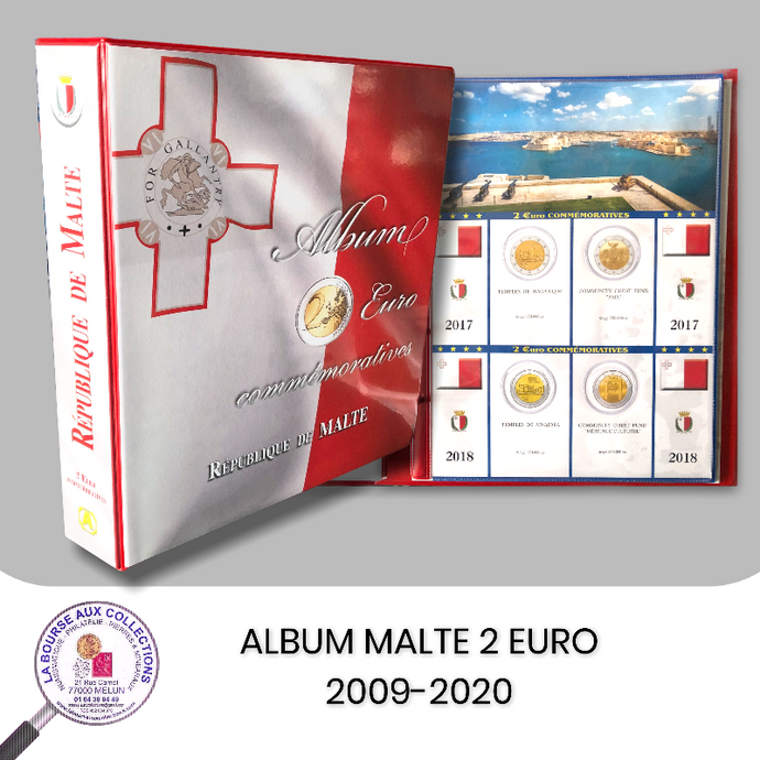 Album 2 euro MALTE 2009-2020