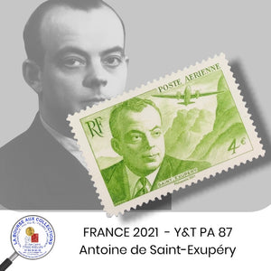 2021 - Y&T PA 87 - Antoine de Saint-Exupéry / 75ans du Petit Prince - NEUF **