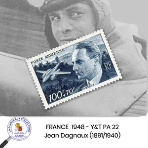 1948 - Y&T PA 22 - Jean Dagnaux (1891/1940) - Bleu - NEUF **