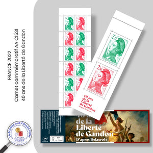 2022 - Y&T C1531 - Carnet commémoratif "40 ANS DE LA LIBERTÉ DE GANDON" - Neuf **