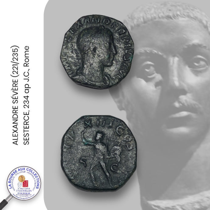ALEXANDRE SÉVÈRE (222/235) - SESTERCE, 234 ap. J.C., Rome