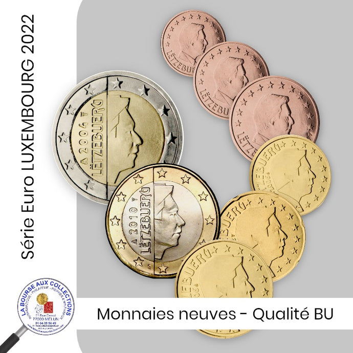 Série EURO LUXEMBOURG 2022 - UNC