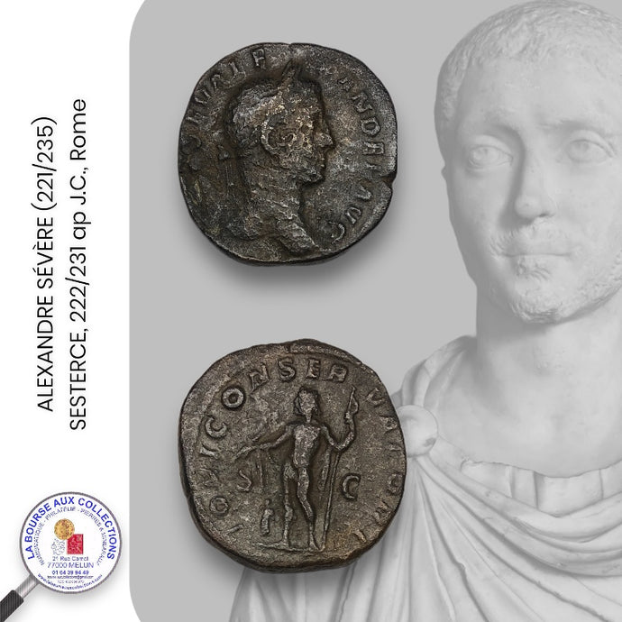 ALEXANDRE SÉVÈRE (222/235) - SESTERCE, 222/231 ap. J.C., Rome