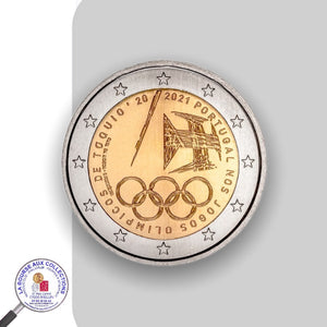2 euro PORTUGAL 2021 - Jeux Olympiques de Tokyo 2020