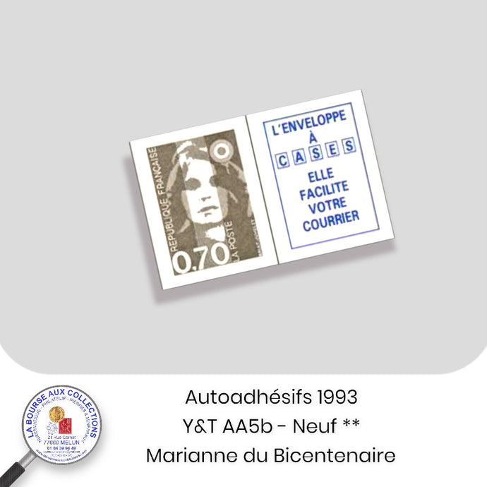 1993 - Autoadhésifs -  Y&T n°  AA 5b (2824) -  Marianne du bicentenaire - Neuf **