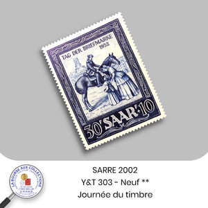 SARRE 1952 - Y&T 303 - Journée du timbre - NEUF **