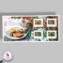 Charger l&#39;image dans la galerie, 2021 - Collector 4 timbres adhésifs TVP - Les Exclusifs - ÉTÉ - Pêches / Cerises
