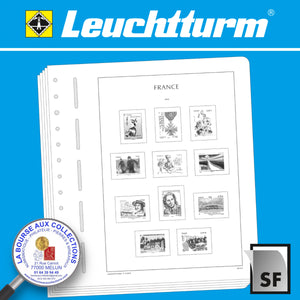 Leuchtturm - Feuilles SF France Mini-feuilles 2021