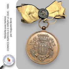 Charger l&#39;image dans la galerie, Médaille avec bélière - COMICE AGRICOLE D´ARNAY LE DUC - 1885 par Auguste Barre
