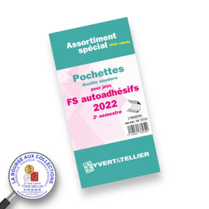 Yvert et Tellier - Assortiments de pochettes France autoadhésifs FS 2022 - 2ème semestre