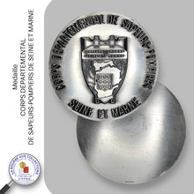 Charger l&#39;image dans la galerie, Médaille uniface - CORPS DÉPARTEMENTAL DE SAPEURS-POMPIERS DE SEINE ET MARNE
