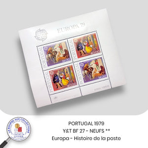 PORTUGAL 1979 - Y&T BF 27 - Europa / Histoire de la  poste – Neufs **