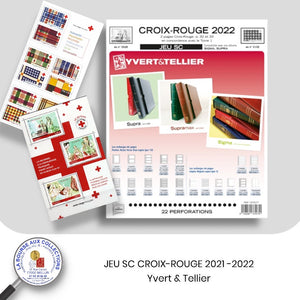 Yvert & Tellier -  Jeu SC FRANCE Croix-Rouge 2021-2022