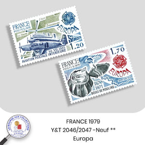 1979 - Y&T 2046/2047 - Europa - Neuf **