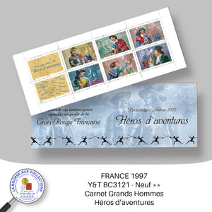 1997 - Carnot Grands Hommes BC3121 - Héros d'aventures - Neuf **