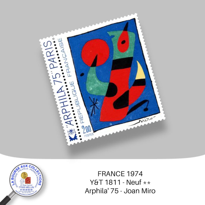 1974 - Y&T 1811 -  Arphila' 75 / Joan Miro - Neuf **