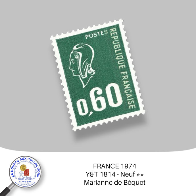 1974 - Y&T 1814 - Marianne de Béquet - Neuf **