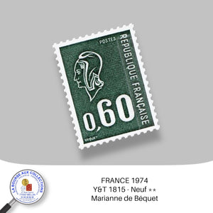 1974 - Y&T 1815 - Marianne de Béquet - Neuf **