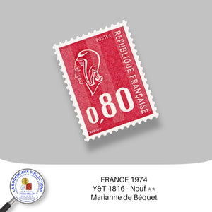 1974 - Y&T 1816 - Marianne de Béquet - Neuf **