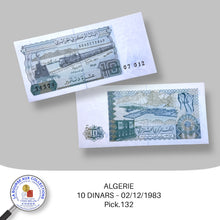 Charger l&#39;image dans la galerie, ALGERIE - 10 DINARS – 02/12/1983. Pick.132  - NEUF/UNC
