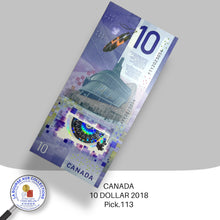 Charger l&#39;image dans la galerie, CANADA - 10 DOLLAR 2018 - Viola Desmond - Pick.113 - NEUF/UNC
