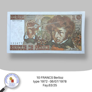 10 FRANCS Berlioz type 1972 - 06/07/1978 - Fay.63/25