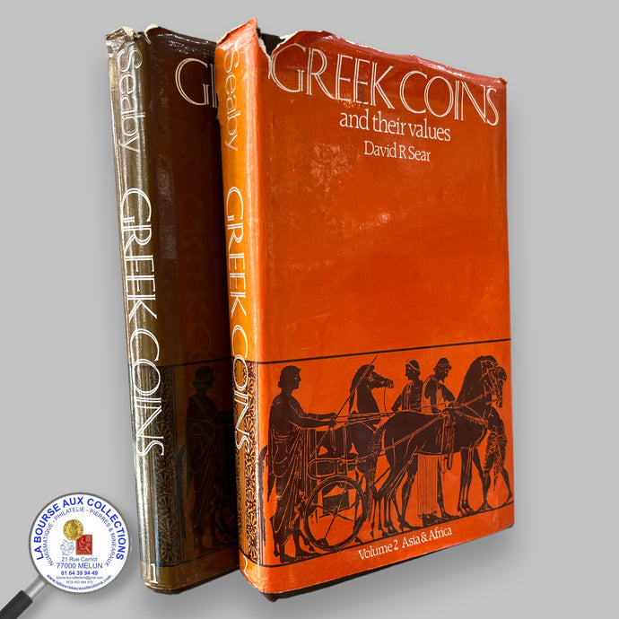 LIBRAIRIE D'OCCASION - GREEK COINS and their values, les 2 volumes, par David R. Sear