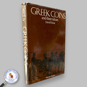 LIBRAIRIE D'OCCASION - GREEK COINS and their values, les 2 volumes, par David R. Sear