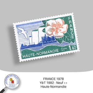 1978 - Y&T 1992 - Haute-Normandie - Neuf **