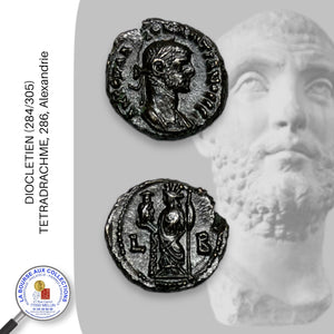 DIOCLETIEN (284/305) - TETRADRACHME, 286, Alexandrie