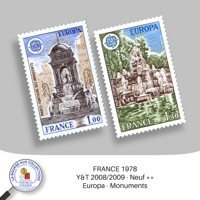 1978 - Y&T 2008/2009 - Europa / Monuments - Neuf **
