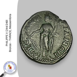 PHILIPPE II (244/249) - Bronze – THRACE, Messembria