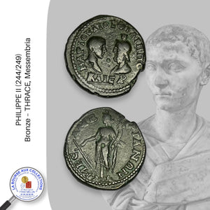 PHILIPPE II (244/249) - Bronze – THRACE, Messembria