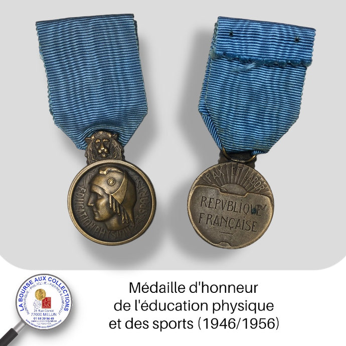 Médaille d'honneur de l'éducation physique et des sports (1946/1956)