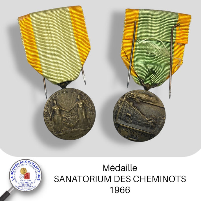 Médaille SANATORIUM DES CHEMINOTS - 1966