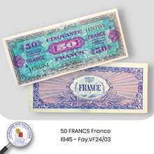 Charger l&#39;image dans la galerie, 50 FRANCS France  - 1945 - Fay.VF24/03
