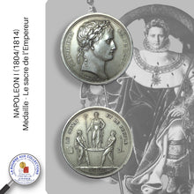 Charger l&#39;image dans la galerie, NAPOLEON I (1804/1814) - Médaille - Le sacre de l’Empereur
