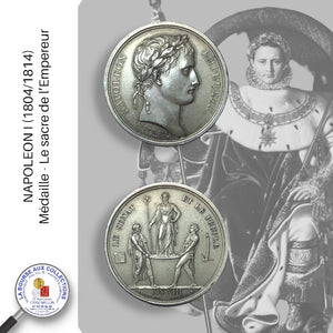 NAPOLEON I (1804/1814) - Médaille - Le sacre de l’Empereur