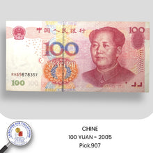 Charger l&#39;image dans la galerie, CHINE - 100 YUAN - 2005 - Pick.907
